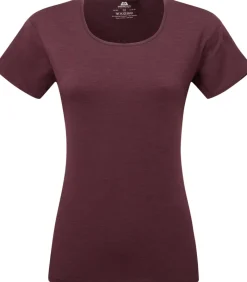 Mountain Equipment T-Shirts & Baselayers-Womens Tempi Tee - Raisin