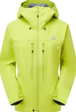Mountain Equipment Waterproof Jackets-Womens Tupilak Jacket - Fresh Green