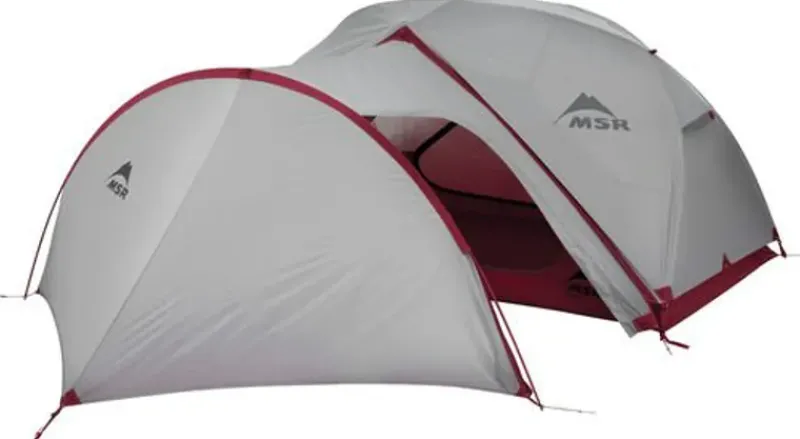 MSR Extensions & Canopies-Gear Shed for Elixir and Hubba Tents - Gray