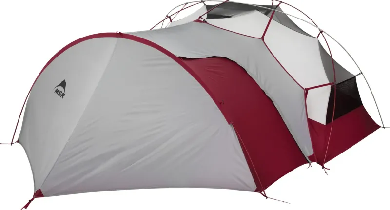 MSR Extensions & Canopies-Gear Shed for Elixir and Hubba Tents - Gray