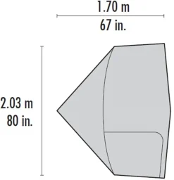 MSR Extensions & Canopies-Gear Shed for Elixir and Hubba Tents - Green