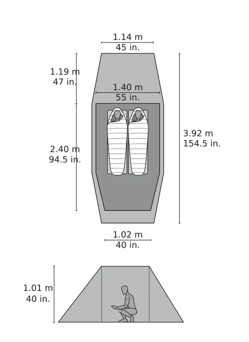 MSR Backpacking & Lightweight Tents-Tindheim 2 Tent