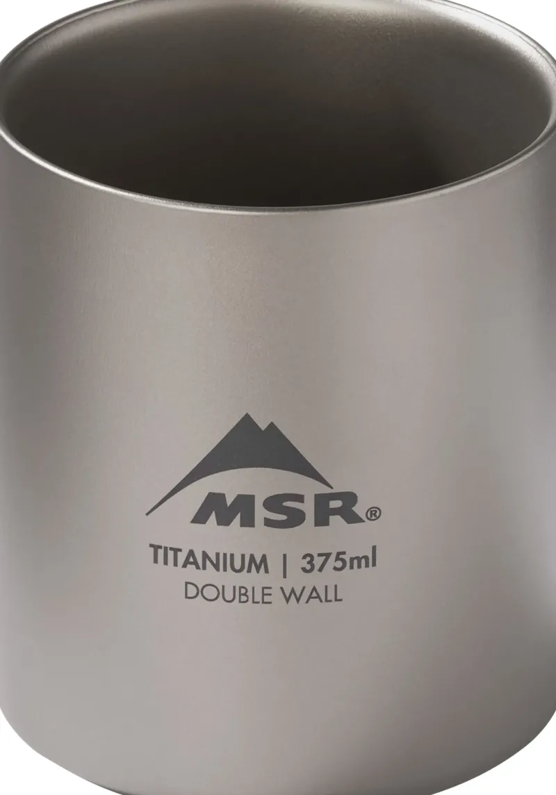 MSR Plates, Bowls, Cups & Utensils-Titan Cup Double Wall Mug - 375mL