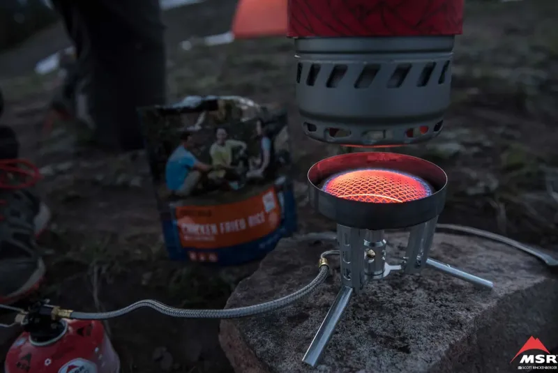MSR Lightweight Stoves-WindBurner Stove System 1.0L - Black