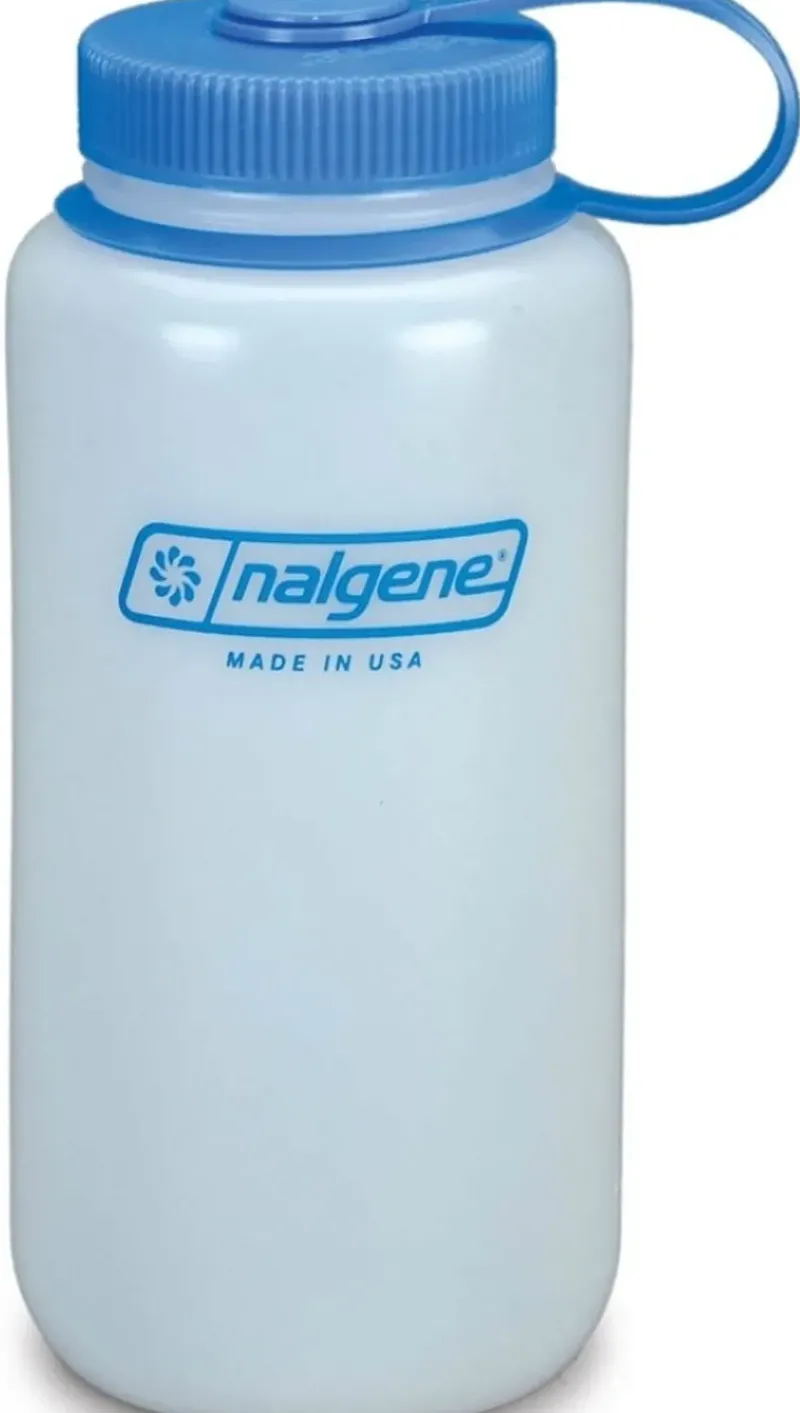 Nalgene Water Bottles-HDPE Wide Mouth Bottle - 500ml