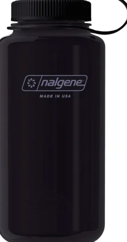 Nalgene Water Bottles-Tritan Sustain Wide Mouth Bottle - 1L - Odyssey Gray