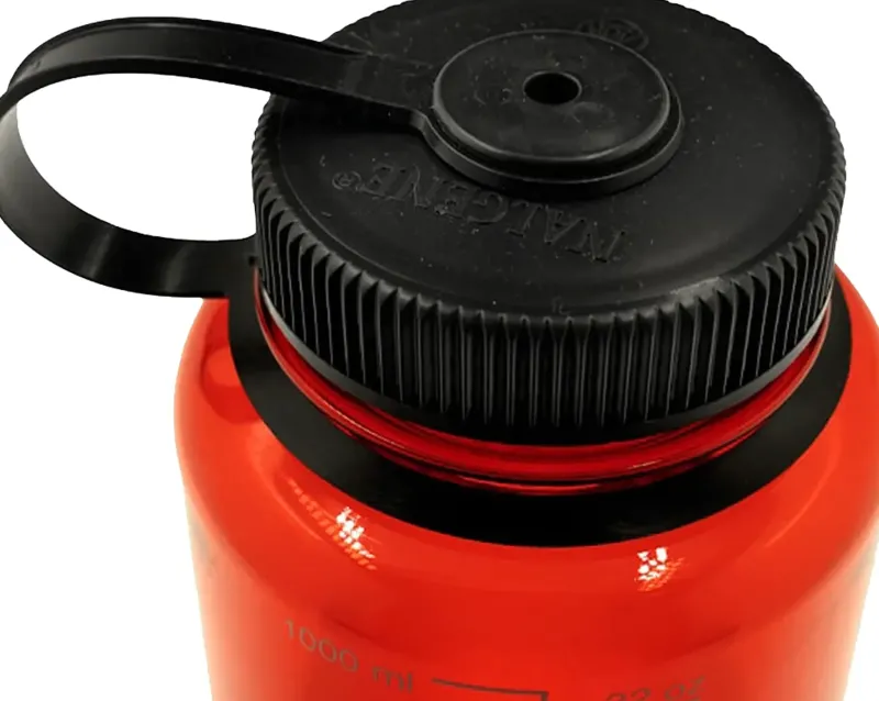 Nalgene Water Bottles-Tritan Sustain Wide Mouth Bottle - 1L - Red