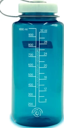 Nalgene Water Bottles-Tritan Sustain Wide Mouth Bottle - 1L - Trout Green