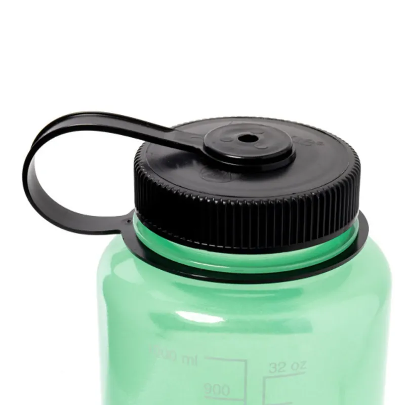 Nalgene Water Bottles-Tritan Sustain Wide Mouth Bottle - 1L - Glow Green