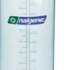 Nalgene Water Bottles-Tritan Sustain Wide Mouth Silo Bottle - 1.5L - Seafoam