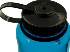 Nalgene Water Bottles-Tritan Sustain Wide Mouth Silo Bottle - 1.5L - Slate Blue