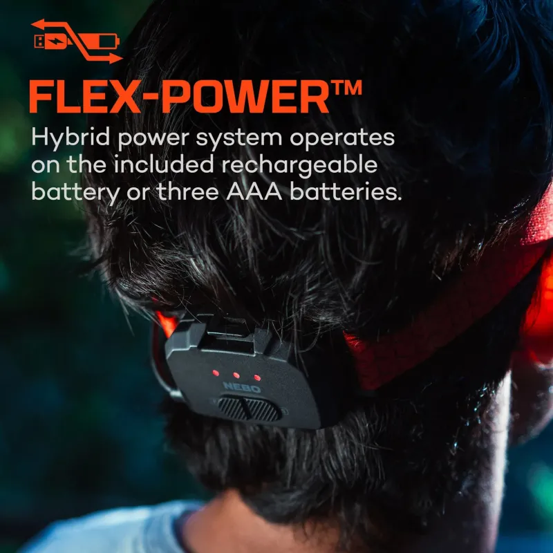 Nebo Lights & Lanterns|Lighting-Curvbeam 600 FLEX Headlamp