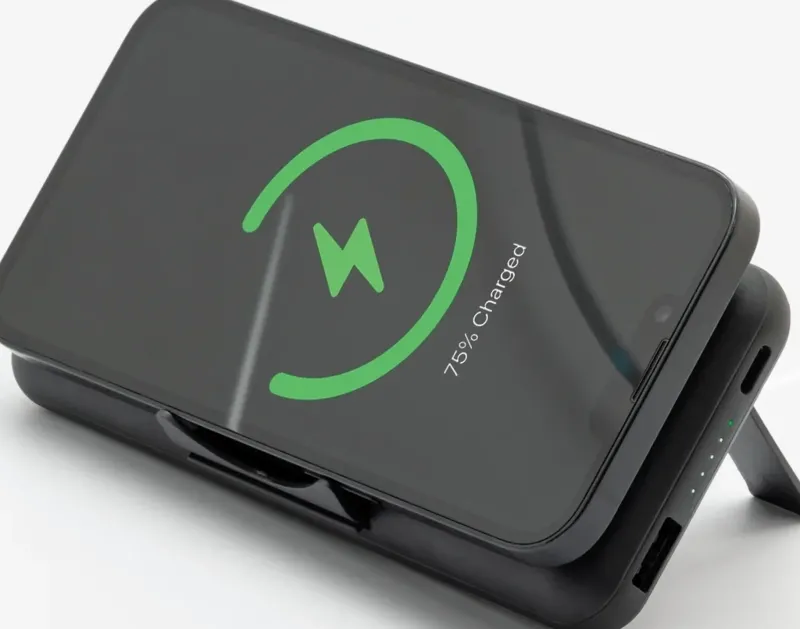 Nebo Power Banks And Solar Chargers-10K Powerbank with Kickstand and Wireless charger