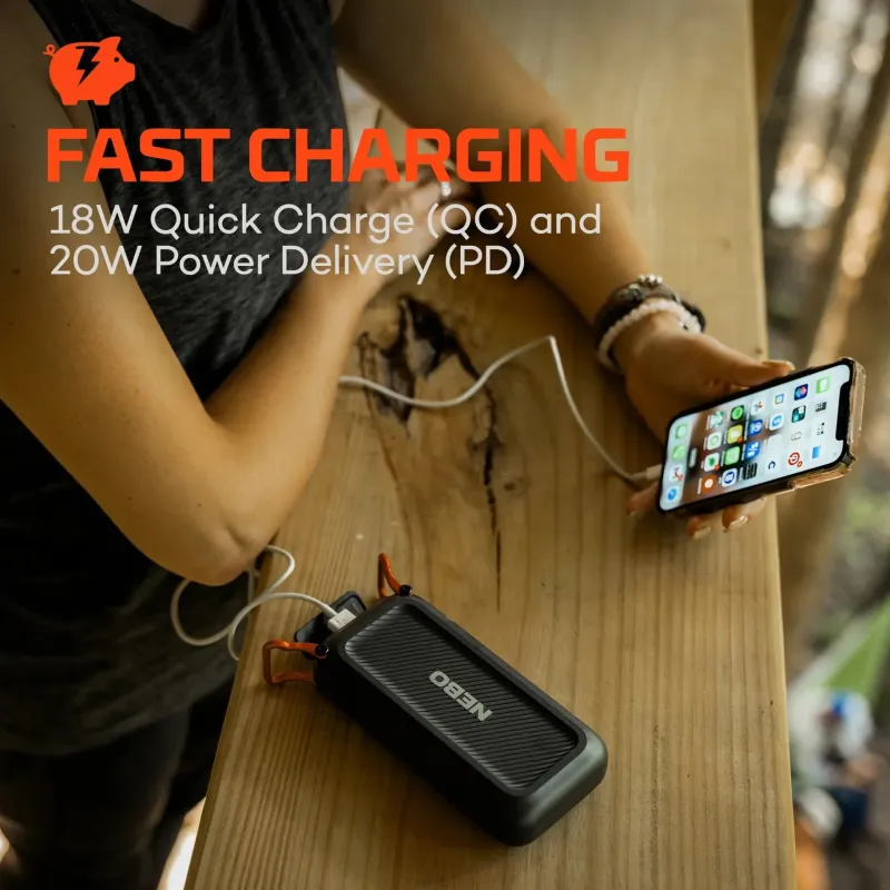 Nebo Power Banks And Solar Chargers-Rambler 20K Powerbank