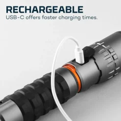 Nebo Lights & Lanterns|Lighting-Slyde King 2K Rechargeable Torch
