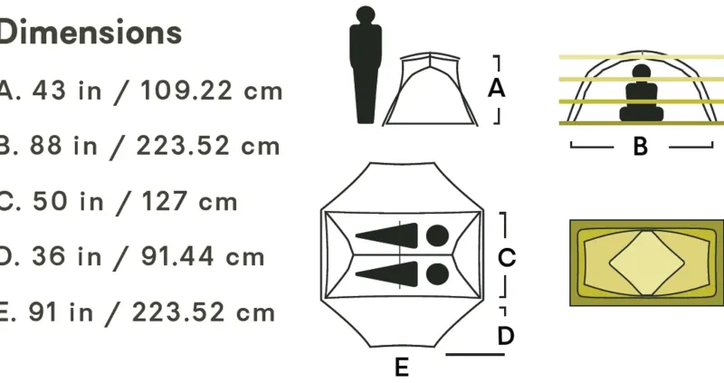 Nemo Backpacking & Lightweight Tents-Dagger Ridge OSMO 2P Tent