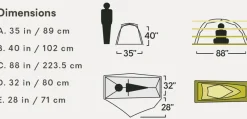 Nemo Backpacking & Lightweight Tents-Dragonfly OSMO Bikepack 1P Tent