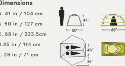 Nemo Backpacking & Lightweight Tents-Dragonfly OSMO 2P Tent