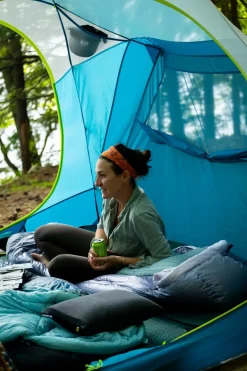 Nemo Sleep Accessories-Fillo Camping Pillow - Black Pearl-Birch Bud