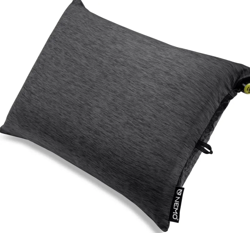 Nemo Sleep Accessories-Fillo Camping Pillow - Black Pearl-Birch Bud