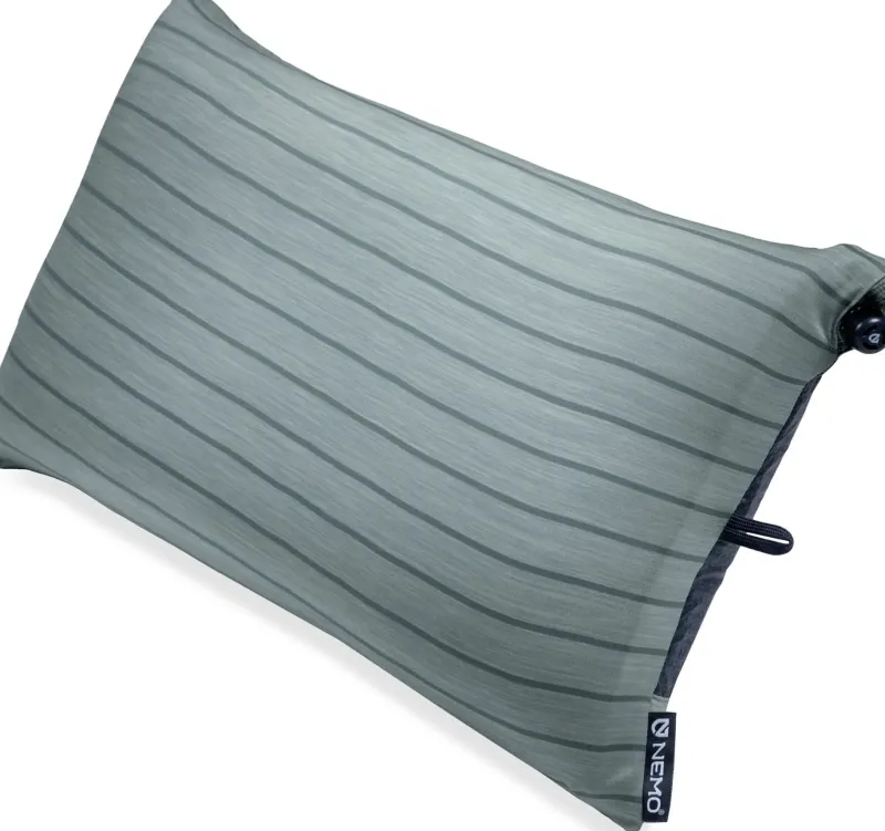 Nemo Sleep Accessories-Fillo Wide Camping Pillow - Silt Stripe