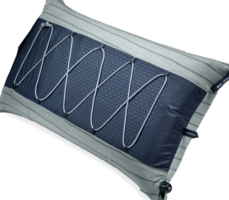 Nemo Sleep Accessories-Fillo Wide Camping Pillow - Silt Stripe