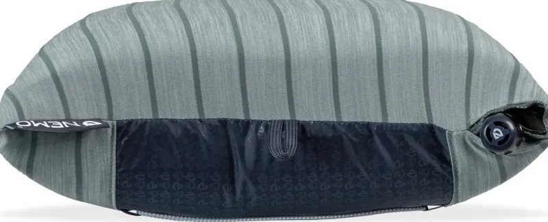 Nemo Sleep Accessories-Fillo Wide Camping Pillow - Silt Stripe