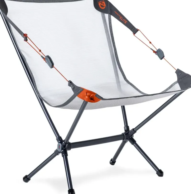 Nemo Camping Furniture-Moonlite Elite Reclining Backpacking Chair - Goodnight Gray