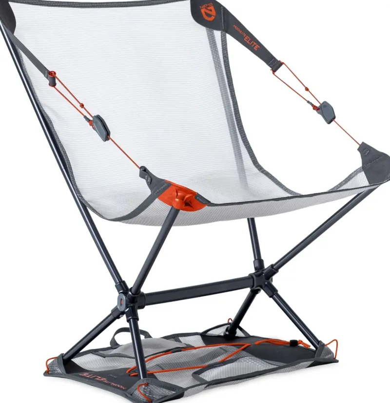 Nemo Camping Furniture-Moonlite Elite Reclining Backpacking Chair - Goodnight Gray