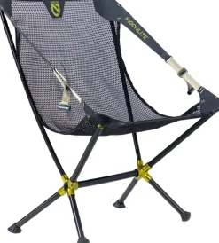 Nemo Camping Furniture-Moonlite Reclining Camp Chair - Black Pearl
