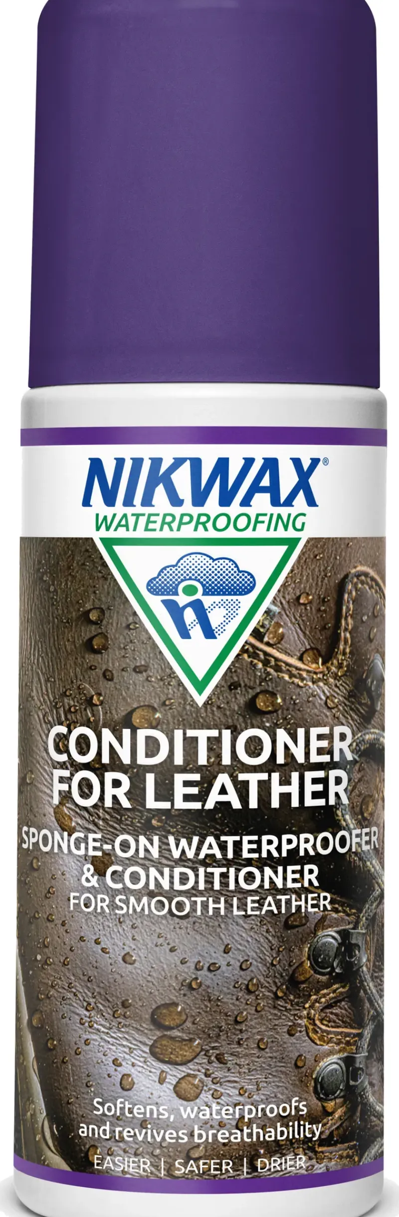 Nikwax Footwear Cleaning & Proofing-Conditioner for Leather Sponge-On - 125ml