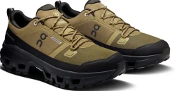 On Hiking Shoes & Boots|Walking Shoes-Mens Cloudrock Low Waterproof Shoes - Hunter-Black