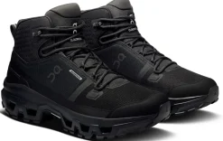 On Hiking Shoes & Boots|Walking Shoes-Mens Cloudrock Mid Waterproof Shoes - Black-Black