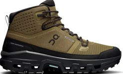 On Hiking Shoes & Boots|Walking Shoes-Mens Cloudrock Mid Waterproof Shoes - Hunter-Black