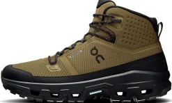 On Hiking Shoes & Boots|Walking Shoes-Mens Cloudrock Mid Waterproof Shoes - Hunter-Black