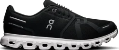 On Hiking Shoes & Boots|Walking Shoes-Mens Cloud 6 Shoes - Black-White