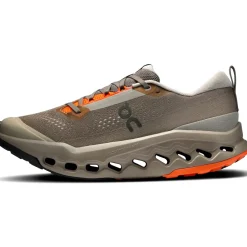 On Running Shoes-Mens Cloudsurfer Trail 2 Running Shoes - Eclipse-Cinder