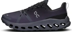 On Hiking Shoes & Boots|Running Shoes-Mens Cloudsurfer Trail Waterproof Shoes - Black-Eclipse
