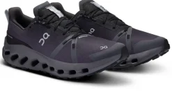 On Hiking Shoes & Boots|Running Shoes-Mens Cloudsurfer Trail Waterproof Shoes - Black-Eclipse