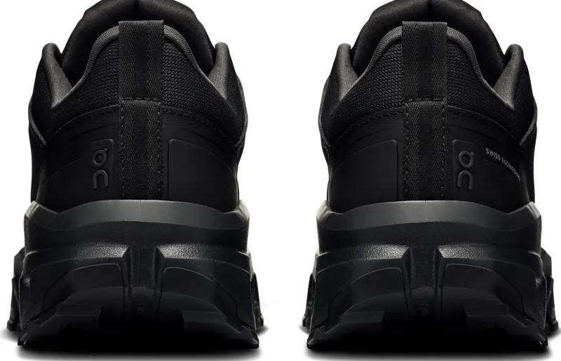 On Hiking Shoes & Boots|Walking Shoes-Womens Cloudrock Low Waterproof Shoes - Black-Black