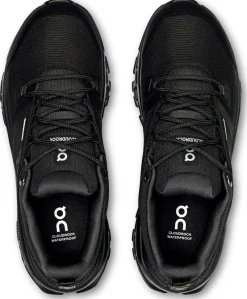 On Hiking Shoes & Boots|Walking Shoes-Womens Cloudrock Low Waterproof Shoes - Black-Black