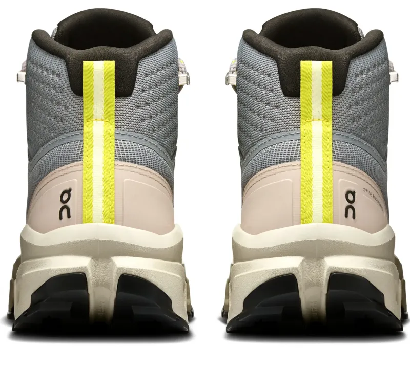On Hiking Shoes & Boots|Walking Shoes-Womens Cloudrock Mid Waterproof Shoes - Alloy-Ice