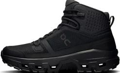 On Hiking Shoes & Boots|Walking Shoes-Womens Cloudrock Mid Waterproof Shoes - Black-Black