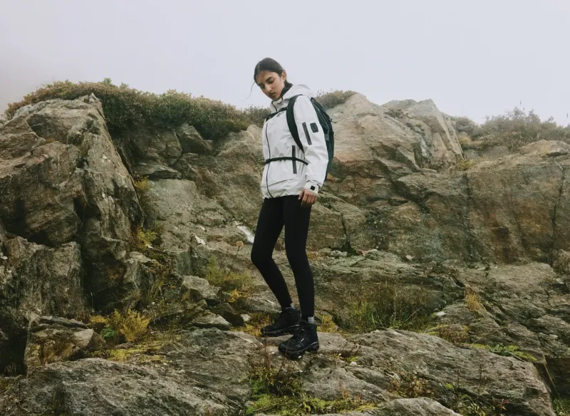 On Hiking Shoes & Boots|Walking Shoes-Womens Cloudrock Mid Waterproof Shoes - Black-Black