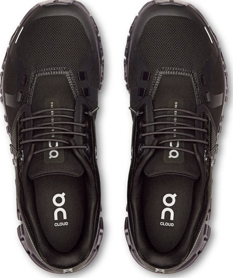 On Hiking Shoes & Boots|Walking Shoes-Womens Cloud 6 Shoes - Black-Black