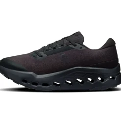 On Running Shoes-Womens Cloudsurfer Trail 2 WP Running Shoes - Black-Black