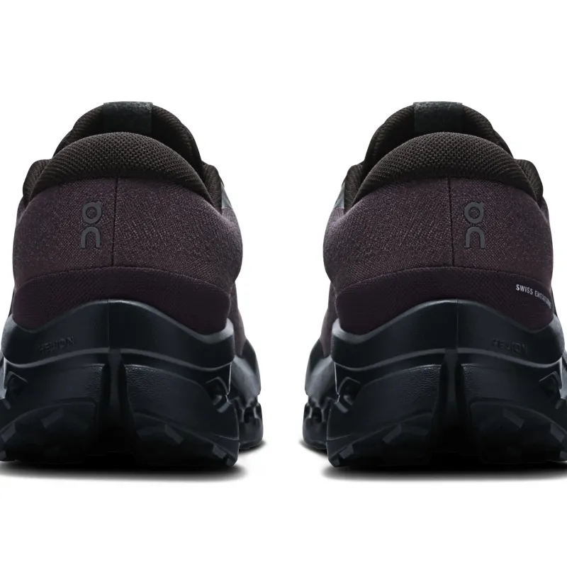 On Running Shoes-Womens Cloudsurfer Trail 2 WP Running Shoes - Black-Black