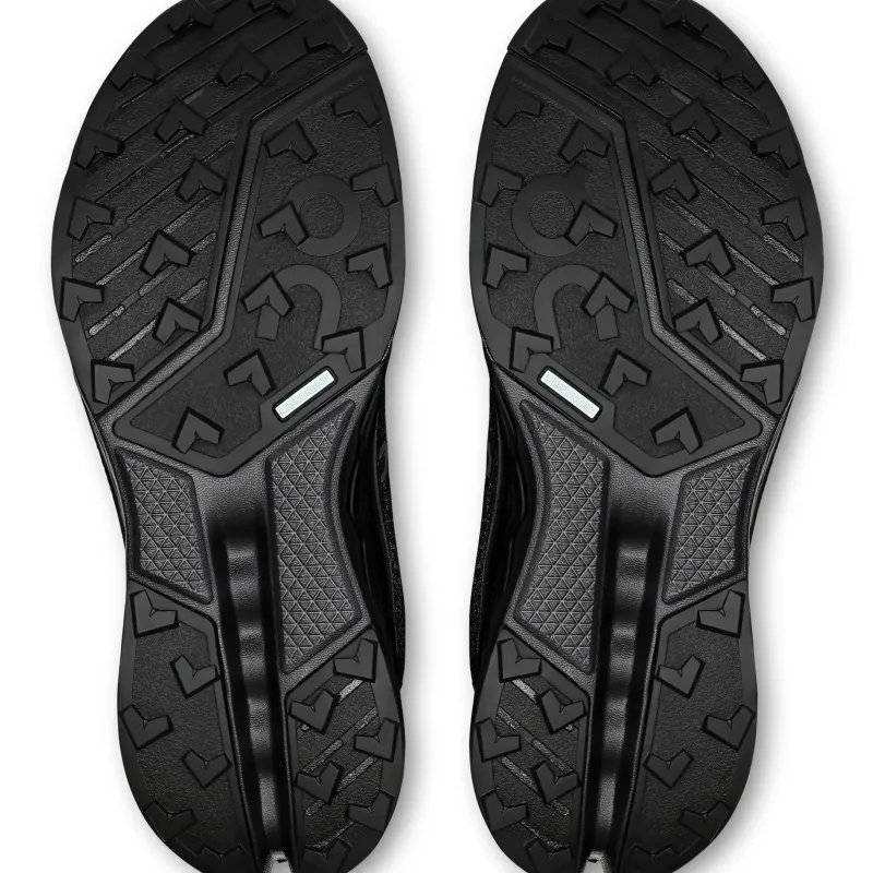 On Running Shoes-Womens Cloudsurfer Trail 2 WP Running Shoes - Black-Black