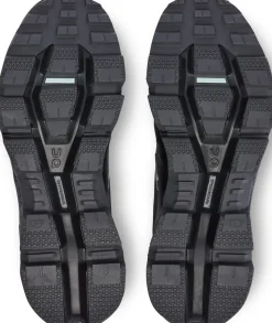 On Walking Shoes-Womens Cloudwander Waterproof Hiking Shoes - Black-Eclipse