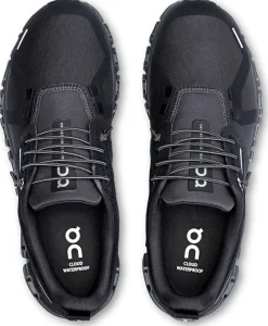 On Hiking Shoes & Boots|Walking Shoes-Womens Cloud 6 Waterproof Shoes - Black-Black